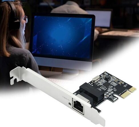 10M / 100M / 1000Mbps جيجابت إيثرنت PCIE بطاقة الشبكة RJ45 محول محول للمنزل سطح المكتب RTL8111E جيجابت بطاقة الاستخدام المنزلي in Kuwait