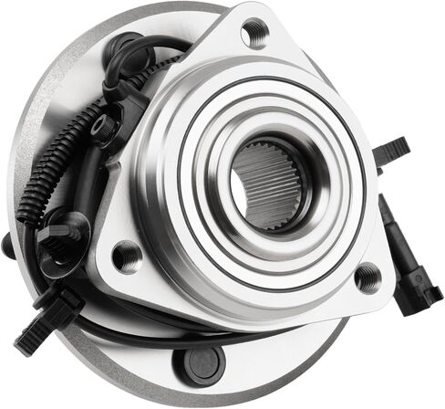 Front Wheel Hub and Bearing Assembly Compatible with Wrangler 2007 2008 2009 2010 with ABS 5 Lug 2pcs 513272 in Saudi Arabia