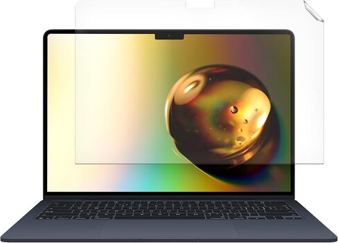 واقي شاشة kwmobile لجهاز Apple Macbook Air 15 M4 2025 A3241 بوصة واقي شاشة - فيلم عرض غير لامع - حماية للكمبيوتر المحمول مضادة للوهج ومضادة للانعكاس in Kuwait