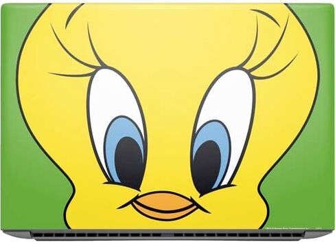 Skinit Decal Laptop Skin Compatible with HP ZBook Fury 16 G10 - Officially Licensed Looney Tunes Tweety Bird Zoomed in Design in Kuwait