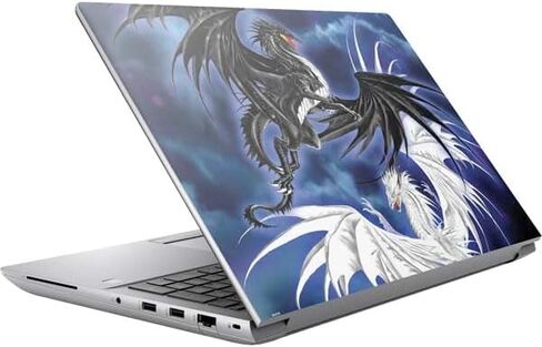 Skinit Decal Laptop Skin Compatible with HP ZBook Fury 16 G10 - Officially Licensed Twilight Duel by Ruth Thompson Design in Kuwait