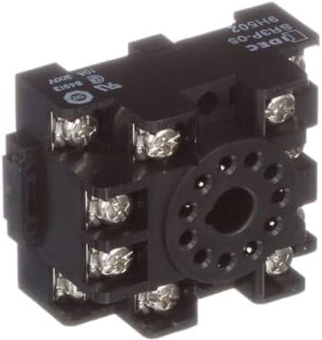 SR3P-05, Relay Socket,11 Pin,3 Pole,300 V,10 A,M3.5 Screws/Captive Wire Clamp,SR Series in Kuwait