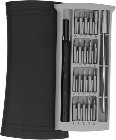 Computer Repair Screwdriver 22 in 1 Magnetic Laptop Screwdrivers Kit, Precision S2 Bits, Aluminum Handle - Magnetic Screwdriver Set Tool, Durable Electronics Repair for Men in Kuwait