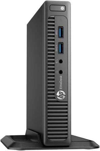 HP EliteDesk 705 G3 Mini Desktop Computer | AMD A12-9800E(3.1GHz-3.8GHz) | 8GB RAM | 256GB SSD | Keyboard & Mouse | USB WiFi | USB BT | Windows 11 Pro (Renewed) in Kuwait