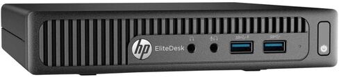 HP EliteDesk 705 G3 Mini Desktop Computer | AMD A12-9800E(3.1GHz-3.8GHz) | 8GB RAM | 256GB SSD | Keyboard & Mouse | USB WiFi | USB BT | Windows 11 Pro (Renewed) in Kuwait