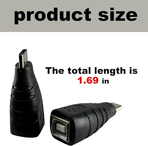 نوع محول USB C إلى B لتحويل موصل ذكر إلى طابعة أنثى إلى in Kuwait