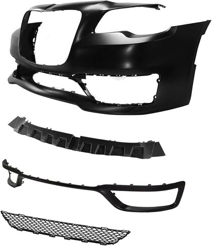 Front Bumper Cover Grille Compatible with 2015-2023 Chrysler 300 S SRT Style in Saudi Arabia