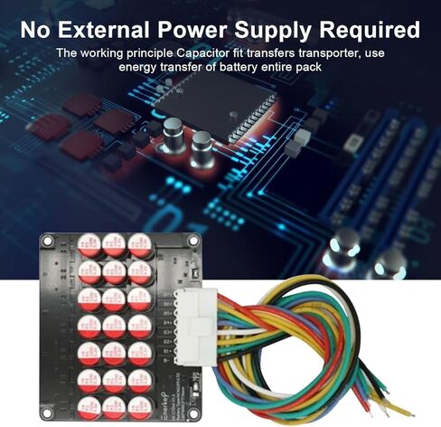 7s 5A Active Equalizer Balancer Lithium Active Battery Energy Transfer for LFP LTO NCM Energy Transfer Equalization Capacitor Battery Active Equalizer Whole Group Balancer in Kuwait