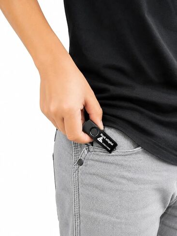 Rock eDigital 32GB USB 3.0 Flash Drive, High Speed Swivel Thumb Drive, Portable Memory Stick with Keyring Hole for Computer/Laptop/Car Audio, Black in Kuwait
