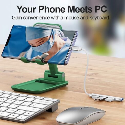 USB C Hub 4-Port Multiport Adapter, Metal USB-C to 4 USB Ports Expander for Laptop & Tablet, Plug and Play Portable USB Splitter for Home Office & Travel, Silver in Kuwait