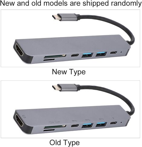 7In1 USB C Hub Adapter to 4K HDMI Hub +USB+PD Multifunction Adapter Fast Converter in Kuwait