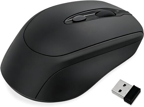 Silent Wireless Mouse for Acer Swift Go 14 Laptop|SFG14-72-51AQ,Bluetooth,2.4GHz with USB Receiver, Quiet & Lightweight in Kuwait