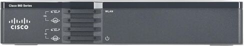 Cisco C867VAE-W-A-K9 Wireless Router VDSL ADSL Gigabit Ethernet 802.11n, 2.4 GHz, 5 RJ-45 Ports, USB, Built-in DSL Modem, for Home and Business Networking, 100-Piece in Kuwait