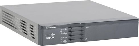 Cisco C867VAE-W-A-K9 Wireless Router VDSL ADSL Gigabit Ethernet 802.11n, 2.4 GHz, 5 RJ-45 Ports, USB, Built-in DSL Modem, for Home and Business Networking, 100-Piece in Kuwait