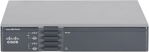Cisco C867VAE-W-A-K9 Wireless Router VDSL ADSL Gigabit Ethernet 802.11n, 2.4 GHz, 5 RJ-45 Ports, USB, Built-in DSL Modem, for Home and Business Networking, 100-Piece in Kuwait