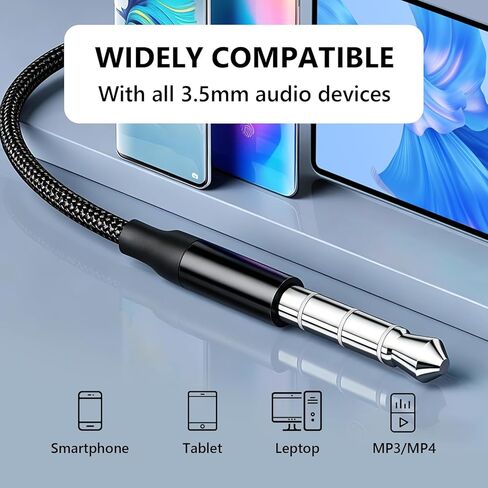 Wired Earbuds with Microphone, 3.5mm in-Ear Headphones, HiFi Stereo Sound, Noise Isolating Earphones with Volume Control, Compatible with Phone, Android, Laptop, Tablet in Kuwait