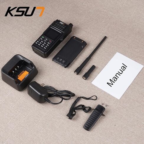 أجهزة اتصال لاسلكية شبكة KSUN 4G أجهزة راديو POC مجانية مدى الحياة مع بطاقة SIM مسبقة الدفع محمولة باليد ذات وضع مزدوج UHF IP68 مقاوم للماء وهدايا غير محدودة للمشي في الهواء الطلق والتخييم CT67P (عبوتان) in Kuwait