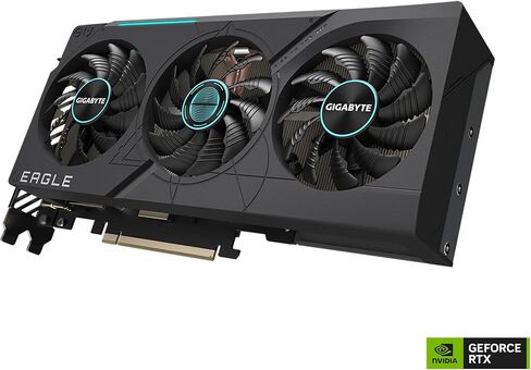 بطاقة رسومات GIGABYTE GeForce RTX 4070 Ti Eagle OC 12G (rev. 2.0) و3X WINDFORCE Fans و12GB 192-bit GDDR6X وGV-N407TEAGLE OC-12GD REV2.0 بطاقة فيديو (متجددة) in Kuwait