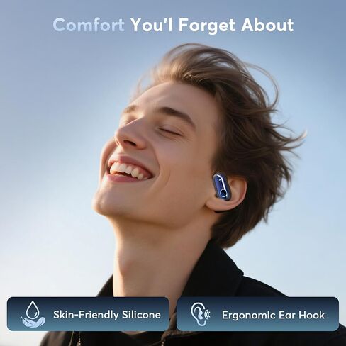 168 Languages AI Live Translation Earbuds, 4-in-1 Smart Mode Bluetooth 5.4 Touch Screen Earphones Real-Time Headphones Translator, Fit iOS and Android Ideal for Business and Learning, Deep Blue in Kuwait