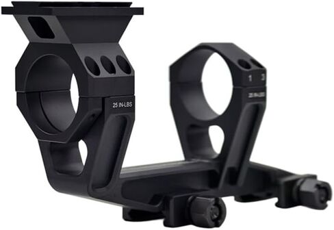 Ultra Cantilever 30mm/34mm Dual Rings Scope Mount for LPVO ATACR/VUDU/NXS etc scopes, 1.54"/1.93" Height, with Top Rail for ACRO P2 Red Dot, Premium 7075 Aluminum, Fit 20mm Picatinny Rail in Kuwait