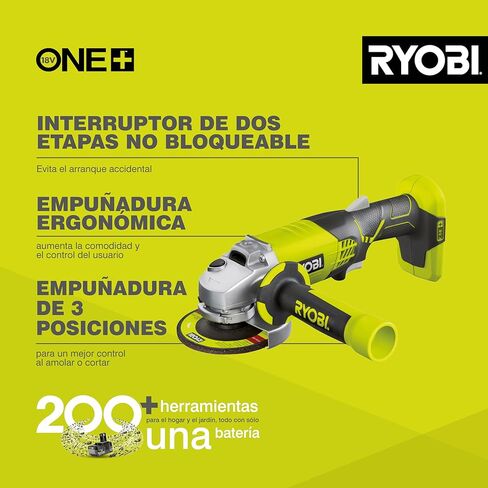 Ryobi One+18V 4-1/2" Angle Grinder in Saudi Arabia