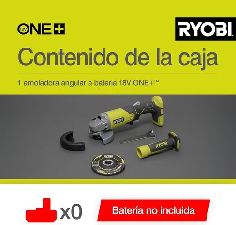 Ryobi One+18V 4-1/2" Angle Grinder in Saudi Arabia