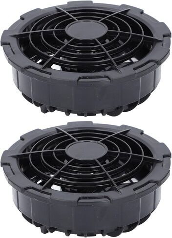 Jeanoko Workwear Cooling Jacket Vest Fans Secure Brushless Motor USB Powered for Air Conditioning Clothes 2PCS for Various Working Scenarios ABS Housing in Kuwait