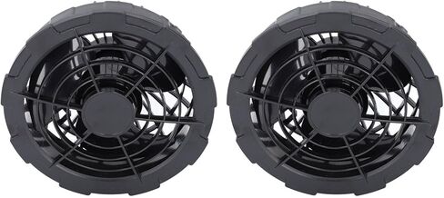 Jeanoko Workwear Cooling Jacket Vest Fans Secure Brushless Motor USB Powered for Air Conditioning Clothes 2PCS for Various Working Scenarios ABS Housing in Kuwait