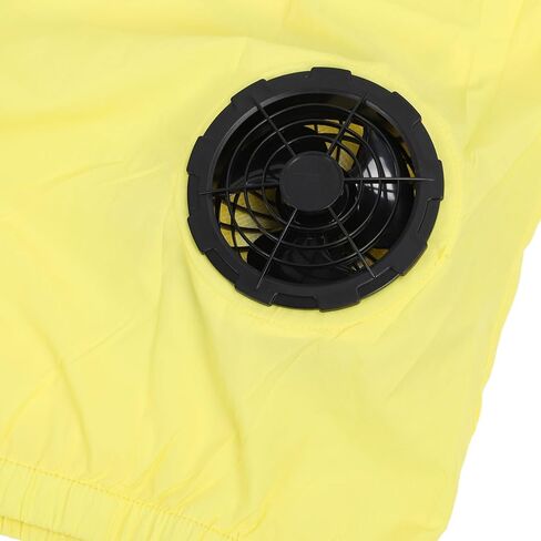 Jeanoko Workwear Cooling Jacket Vest Fans Secure Brushless Motor USB Powered for Air Conditioning Clothes 2PCS for Various Working Scenarios ABS Housing in Kuwait