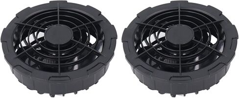 Jeanoko Workwear Cooling Jacket Vest Fans Secure Brushless Motor USB Powered for Air Conditioning Clothes 2PCS for Various Working Scenarios ABS Housing in Kuwait