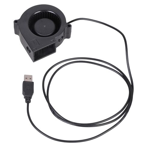 Turbo Blower 5V USB Plug Fan Portable Centrifugal with Speed Controller 2500RPM BBQ Grill Cooking Centrifugal for BBQ Grill Cooking Fire-Stove and More in Kuwait