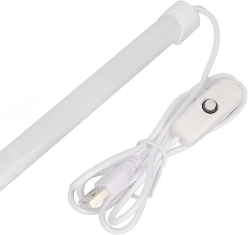 GLOGLOW Under Cabinet LED Light USB, Plastic Warm White Dimmable USB Cabinet Reading Lamp with 35 LEDs for Kitchen and Dormitory Lighting in Kuwait