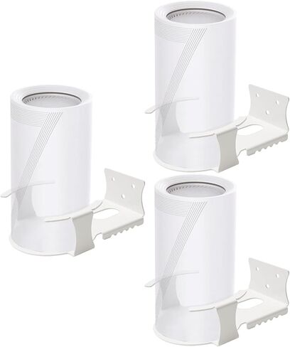 حامل حائط معدني متوافق مع TP-Link Deco BE75/BE85/BE95 Mesh WiFi 7 جهاز توجيه لتوفير المساحة وحامل إدارة الكابلات ثلاثي الموجات شبكة منزلية كاملة (ثلاث عبوات) in Kuwait