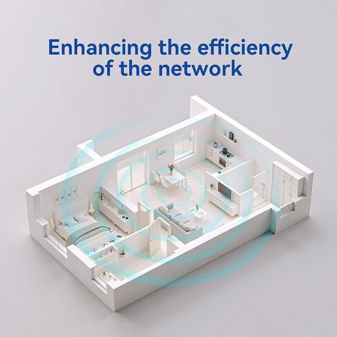 حامل حائط معدني متوافق مع TP-Link Deco BE75/BE85/BE95 Mesh WiFi 7 جهاز توجيه لتوفير المساحة وحامل إدارة الكابلات ثلاثي الموجات شبكة منزلية كاملة (ثلاث عبوات) in Kuwait