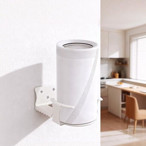 حامل حائط معدني متوافق مع TP-Link Deco BE75/BE85/BE95 Mesh WiFi 7 جهاز توجيه لتوفير المساحة وحامل إدارة الكابلات ثلاثي الموجات شبكة منزلية كاملة (ثلاث عبوات) in Kuwait