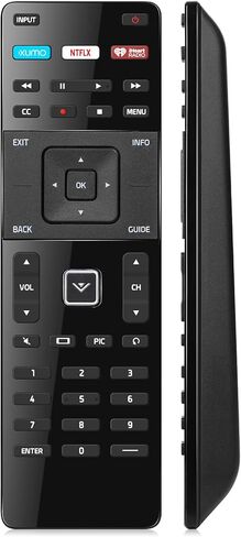 جهاز تحكم XRT122 عالمي لجميع أجهزة التلفاز الذكية VIZIO 4K/UHD/HDR/LED/LCD SmartCast، لسلسلة VIZIO D، سلسلة E، لا حاجة للبرمجة in Kuwait