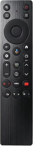 RC923A FMB1 جهاز تحكم عن بعد بديل للصوت، متوافق مع TCL QLED QD-Mini LED Google Smart TV QM5K QM6K QM7K Q77K X11K، يستبدل رقم القطعة G0401-000267 in Kuwait