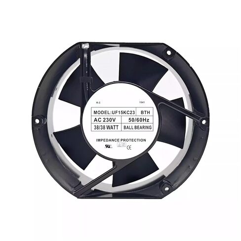 UF15KC23 BTH 17255 2-Pin AC230V 38W 172x150x55mm 172mm مروحة تبريد عاكسة in Kuwait