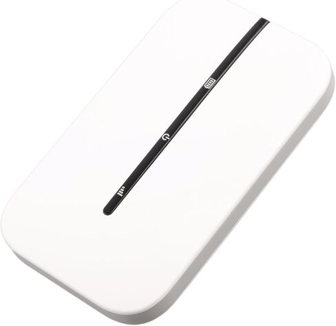 Focket Mobile Hotspot, 4G LTE Unlocked WiFi Router Supports 10 Users with SIM Card Slot 1500mAh Battery, Portable WiFi for Travel with Lightweight Design for Car Business Travelers in Kuwait