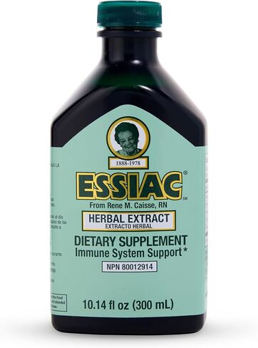 Essiac Original Herbal Liquid Extract - 10.14 Fl Oz Bottle | مزيج قوي مضادات الأكسدة للمساعدة في تعزيز الصحة العامة والرفاه | الصيغة الأصلية من عام 1922 in Kuwait