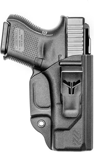 حافظة Glock 26 IWB - مصنوعة في الولايات المتحدة الأمريكية - تناسب Glock 26 (الجيل 3، 4، 5) 27، 33 (الجيل 3، 4) - حمل داخلي مخفي لحزام الخصر (اليد اليمنى) - حافظة Klipt IWB من Blade-Tech Holsters in Kuwait