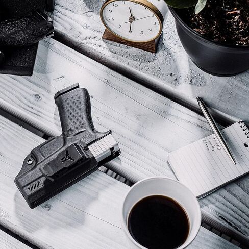 حافظة Glock 26 IWB - مصنوعة في الولايات المتحدة الأمريكية - تناسب Glock 26 (الجيل 3، 4، 5) 27، 33 (الجيل 3، 4) - حمل داخلي مخفي لحزام الخصر (اليد اليمنى) - حافظة Klipt IWB من Blade-Tech Holsters in Kuwait