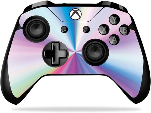 غلاف MightySkins متوافق مع وحدة تحكم Microsoft Xbox One X - Rainbow Zoom | غطاء ملتف واقٍ ومتين وفريد ​​من نوعه من الفينيل | سهل التطبيق والإزالة وتغيير الأنماط | صنع في الولايات المتحدة الأمريكية in Kuwait