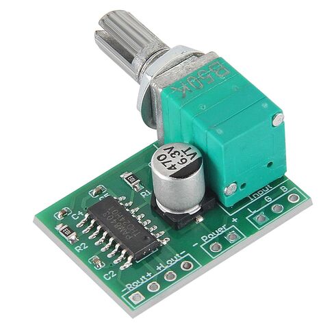 12pcs Mini PAM8403 DC 5V Audio Amplifier Handy Digital Power Amp Module Board 3W+3W Dual-Channel PAM8403 Stereo Amplifiers with Potentiometer for DIY Portable in Saudi Arabia