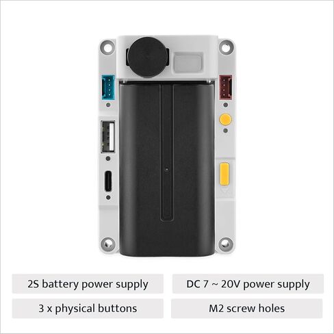 مجموعة تطوير M5Stack الرسمية PowerHub loT المزودة ببطارية (ESP32-S3-WROOM-1U-N16R8)(NP-F550) للأتمتة الصناعية in Kuwait