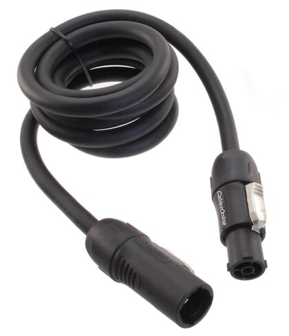CablesOnline، 6ft 14AWG مرحلة الإضاءة لاعبا اساسيا ذكر إلى أنثى True1 PowerCon متوافق مع كابل العبور، PC-KT606 in Kuwait