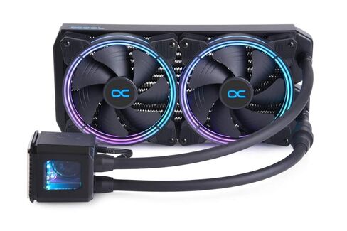 وحدة المعالجة المركزية Alphacool Eisbaer Aurora 280 - RGB رقمي (11729) in Kuwait