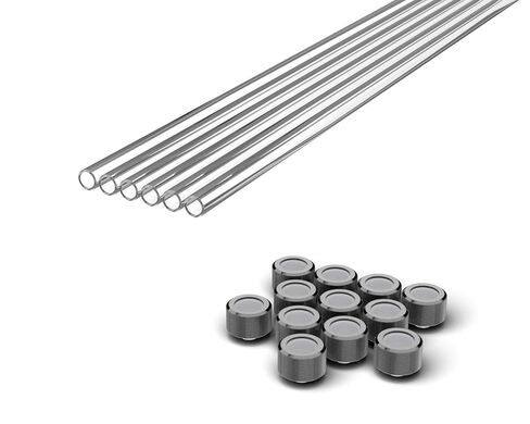 PrimoChill Basic PETG/RMSX 16mm Combo Pack - Silver Nickel in Kuwait