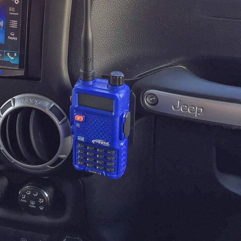 Rugged Radios Grab Bar Mount for Jeep JK and Single Side Radio Mount for Rugged V3, RH5R, RDH & Baofeng Handheld Radios in Kuwait