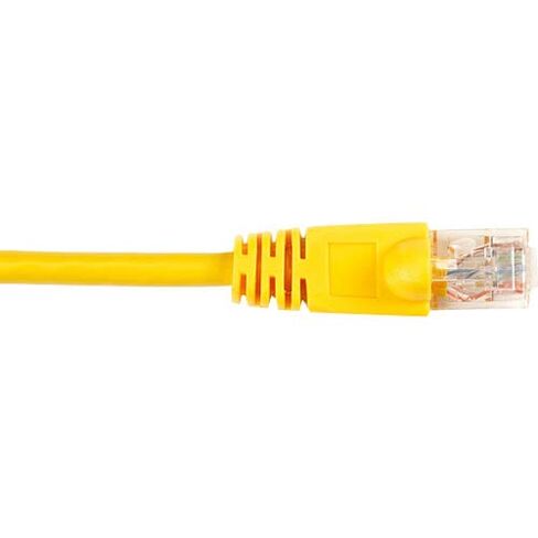 Black Box Corporation - كابل توصيل خط القيمة Black Box Cat6، مجدول، أصفر... in Kuwait